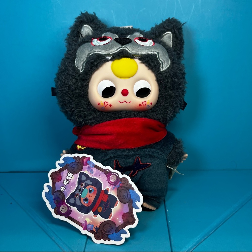 Cureplaneta - Baby Three - Fairy Tale Adventure Vinyl Plush - Big Bad Wolf